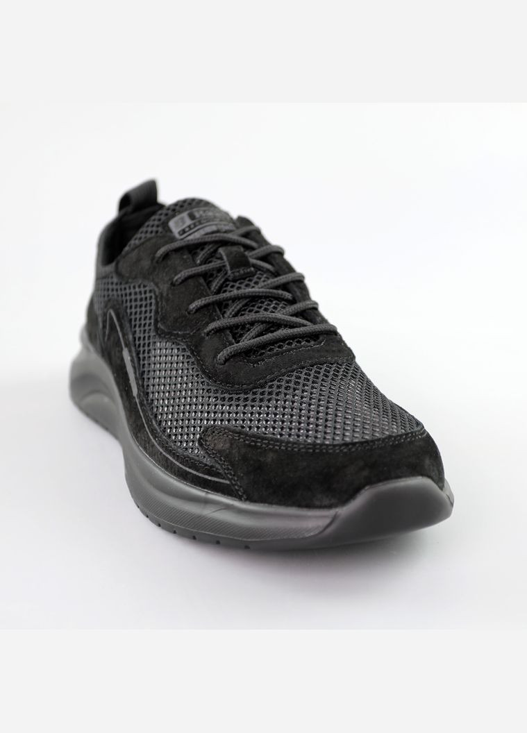 Черные кроссовки мужские Baas