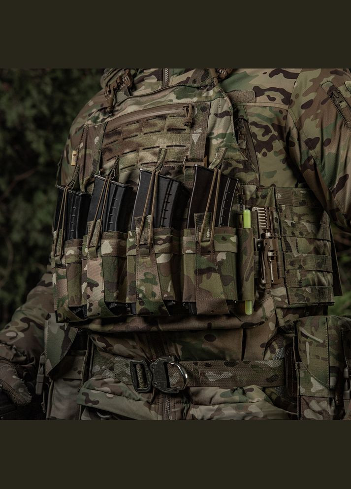 Передняя панель для чехла бронежилета Sturm на 4 магазина Multicam M-TAC (315339033)