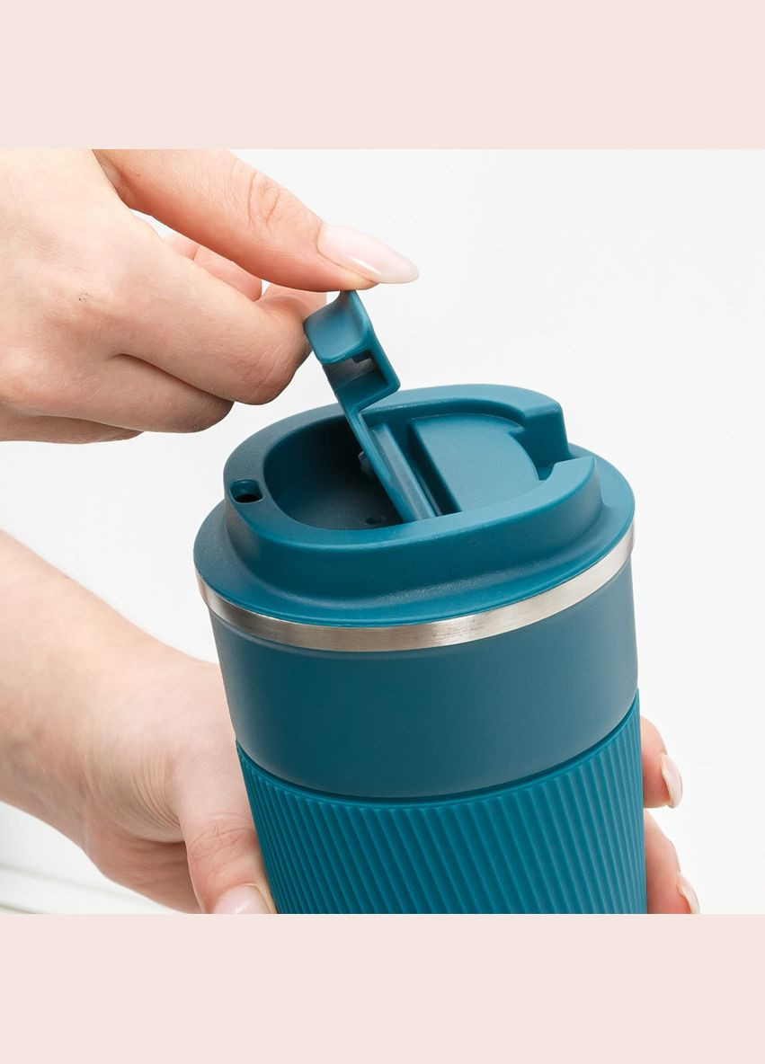 Термокухоль MY HOME 380 мл Синій (KP-28 S BLUE) MVM (301002435)