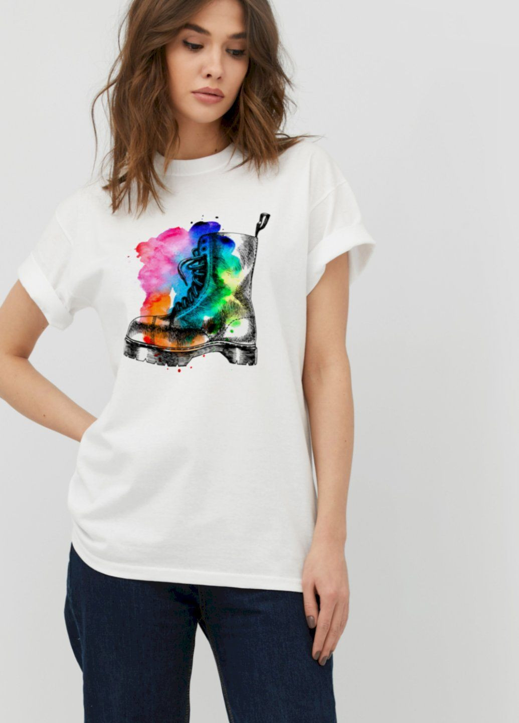 Футболка Oversize YAPPI - (252386487)