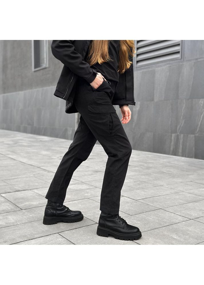 Тактичні жіночі штани демісезонні чорні Freedom (356486354)