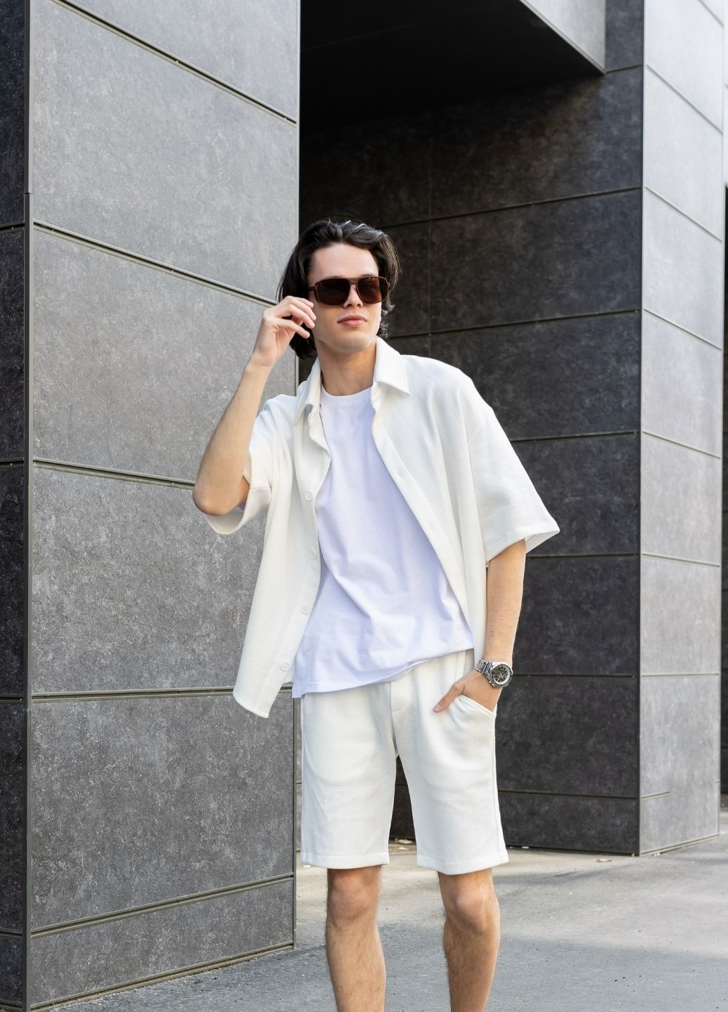 Комплект летний, рубашка и шорты MonsterBrand (331916723)