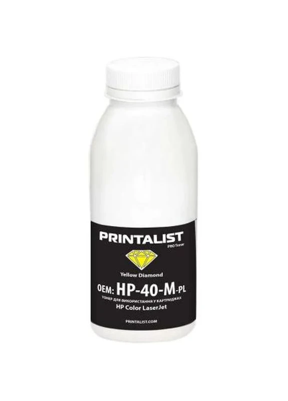 Тонер HP CLJ Universal 40г Yellow (HP-40-Y-PL) Printalist (399615412)