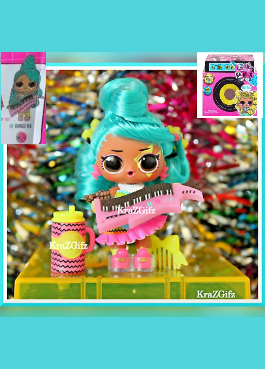 Ігровий набір Lol Surprise remix Bangle bb Бенгл бебі! Remix Flip Dolls 15 Surprises Hair Reveal Music L.O.L. Surprise! (323480625)