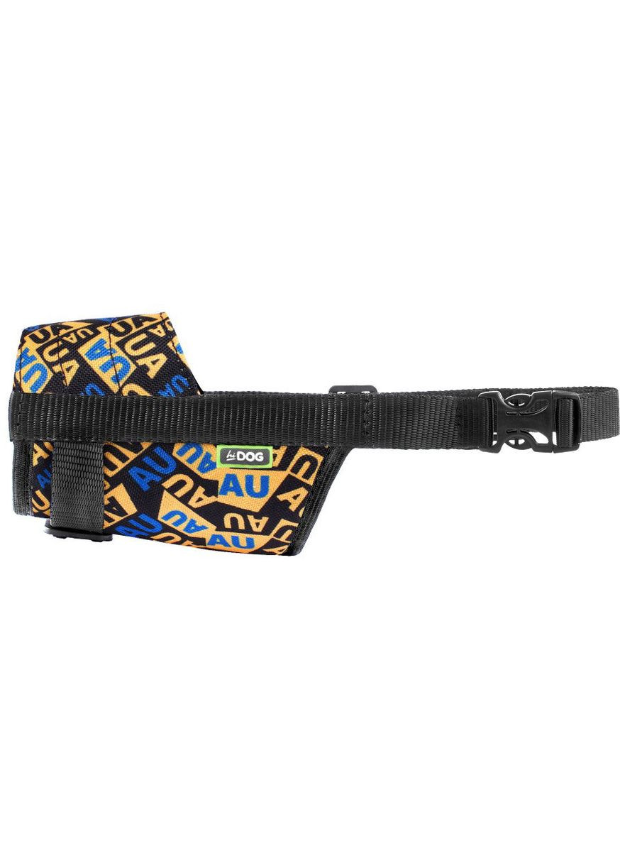 Намордник Молодіжний з нейлону регульований №3 25-34 см (2100103145016) Hi Dog (319322674)