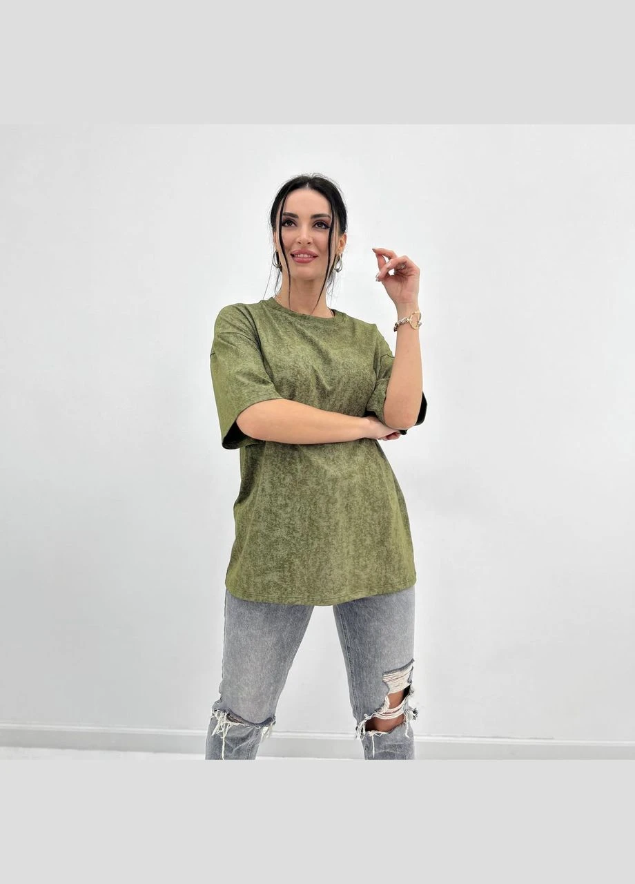 Базовая футболка тай-дай Fashion Girl - (317234983)