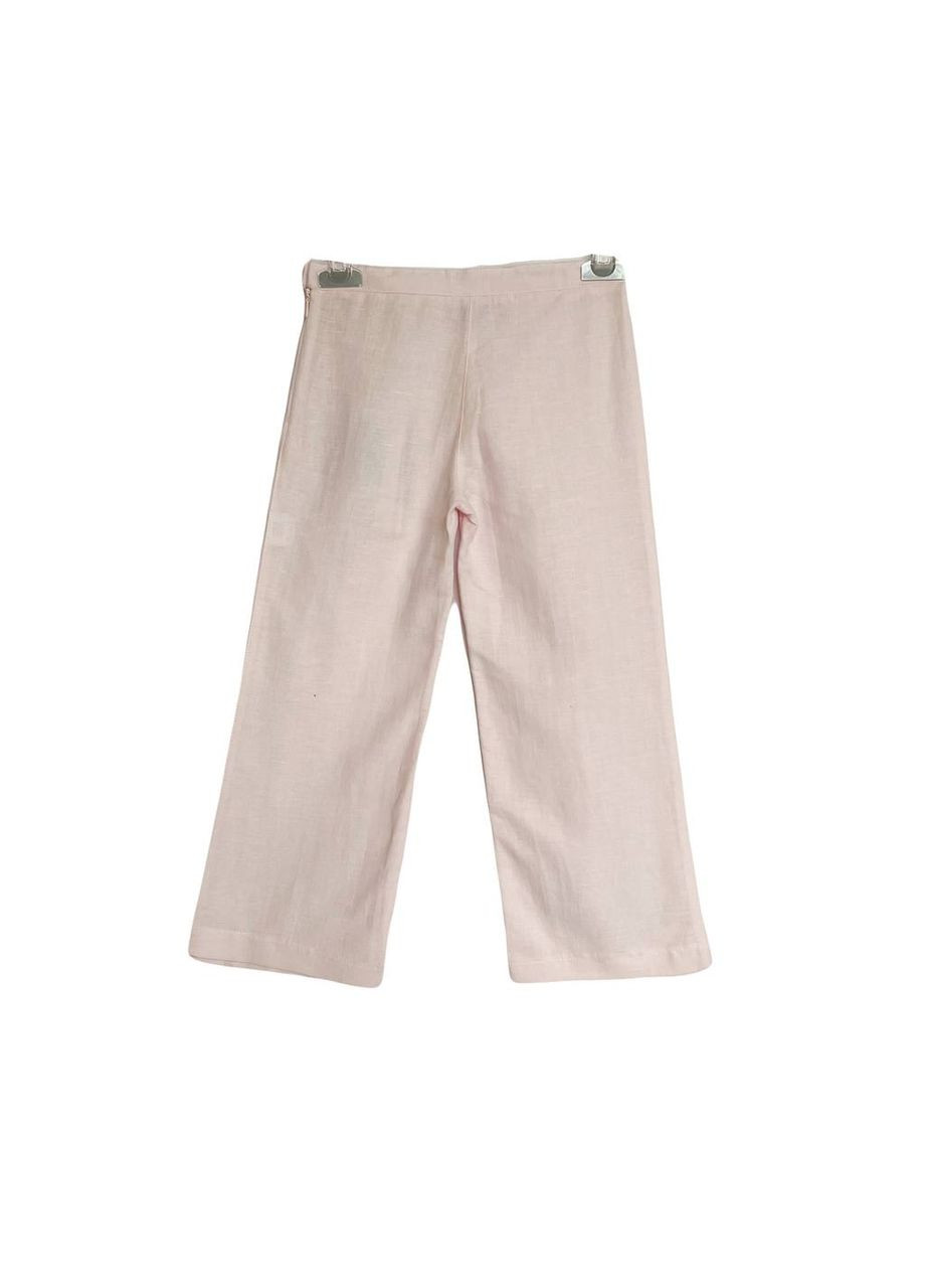 Розовые кэжуал летние брюки Mandarino
