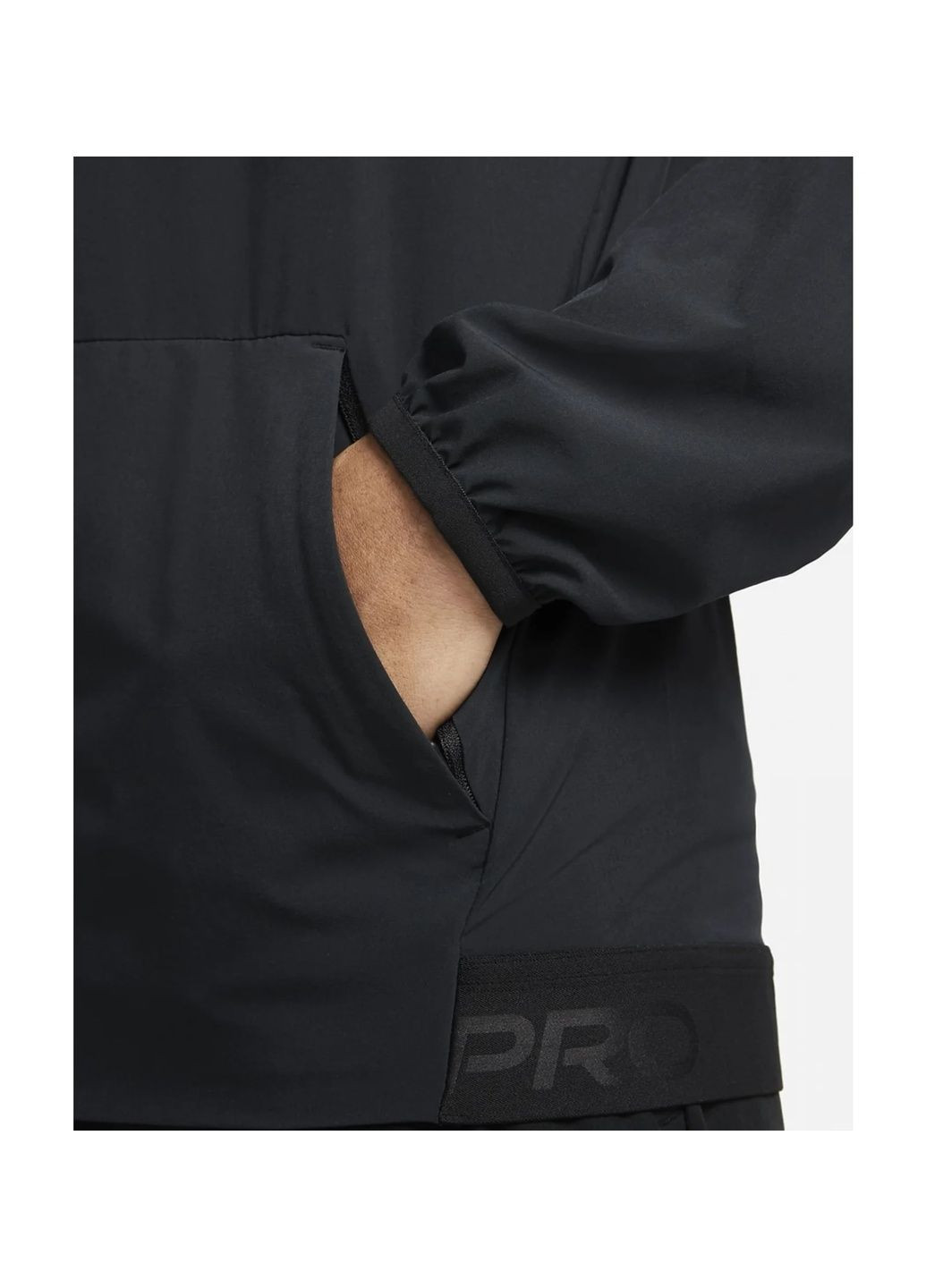 Чорна куртка чоловіча np df flex vent max hd jkt black dm5946-011 Nike