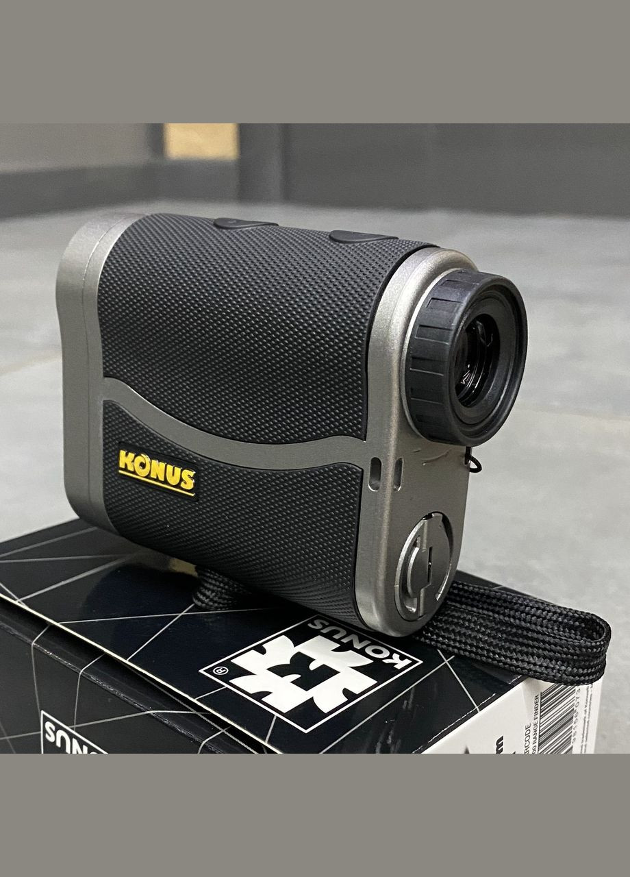 Дальномер лазерный RF-1500, 6x25, дальность 5-1500 м, с компенсацией угла наклона и сканированием Konus (362601732)