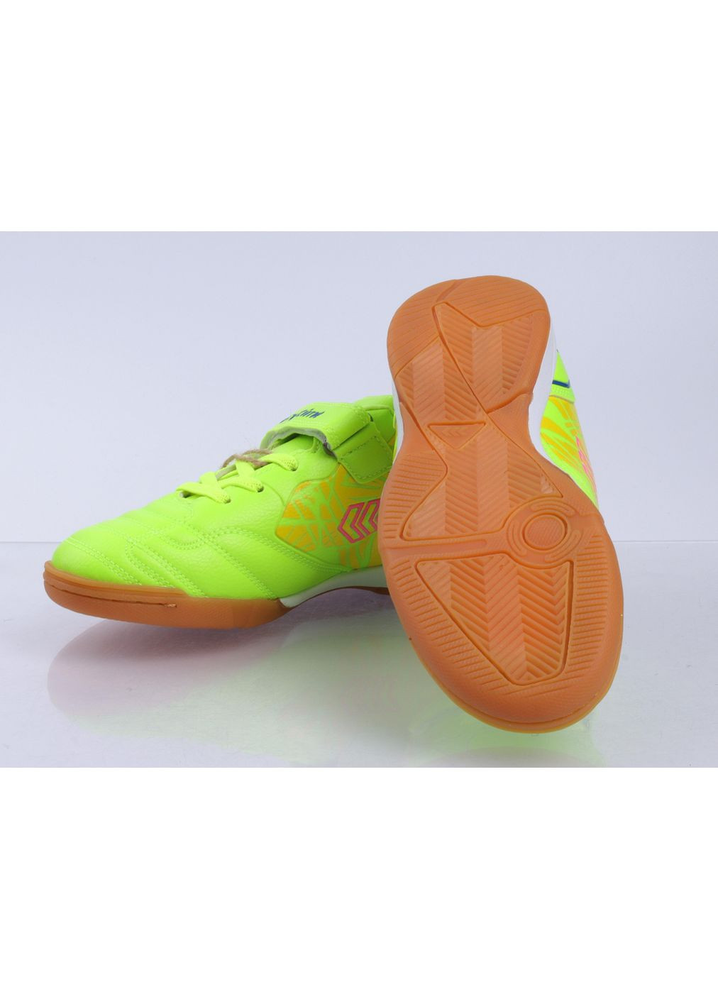 Салатові всесезон дитяче спортивне взуття для занять в спортзалі (241300. розмір Restime