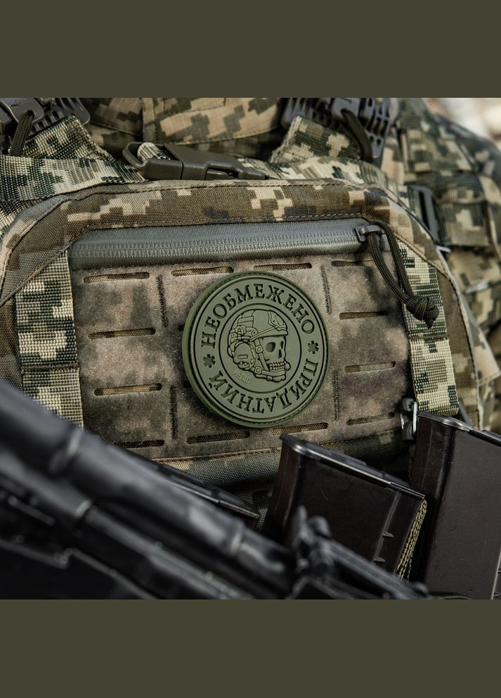Нашивка Необмежено придатний PVC Olive M-TAC (315047554)