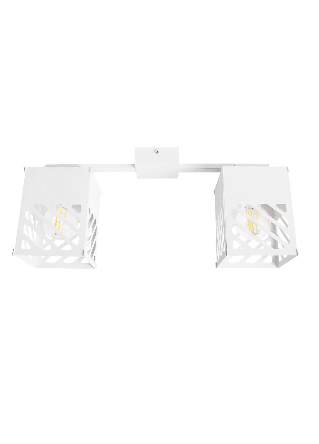 Люстра лофт Urban на два плафони біла NL 2410-2 WH MSK Electric (325882591)