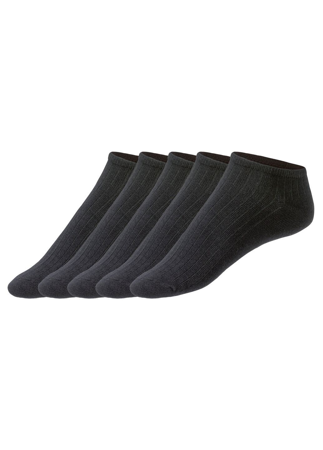 Чёрные носки профилактические набор 5 пар. для женщины lycra® 434883 Esmara (333800926)