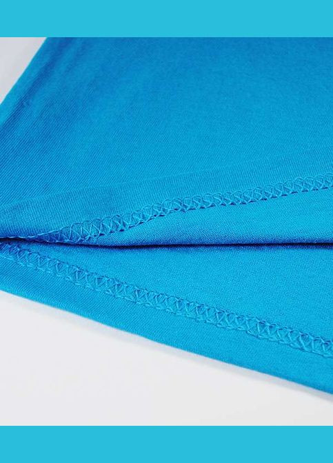 Голубая футболка мужская original t ультрамарин (0610820zu2xl) с коротким рукавом Fruit of the Loom