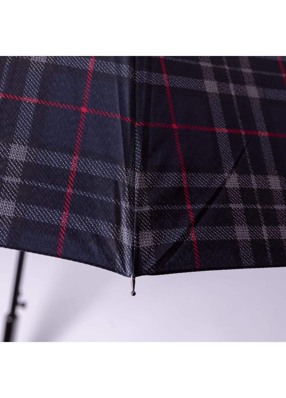 Синя} класичний парасолька-тростина напівавтомат синій 16 спиць для чоловіків і жінок захист від дощу та вітру дощовик Yiwu (370603096)