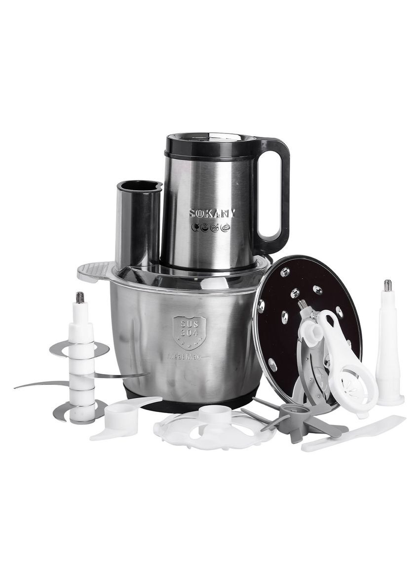 Чоппер подрібнювач 600 Вт 6 лез для кухні універсальний кухонний комбайн із чашею 3,5 літра ProDobro (364192448)