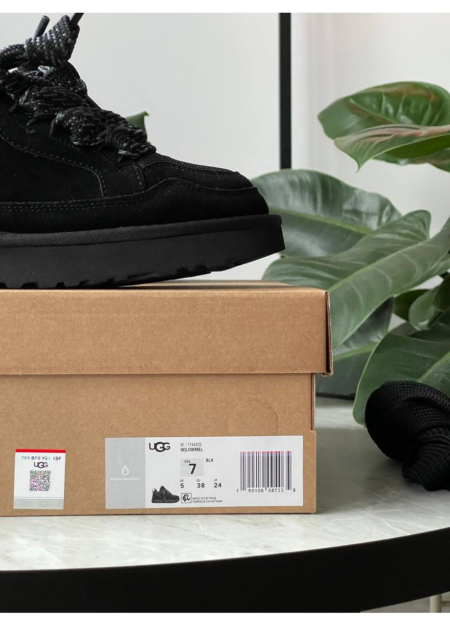 Кросівки жіночі UGG Lowmel Sneaker Black | Угі Лоумел чорні No Brand чорні демісезони (361947235)