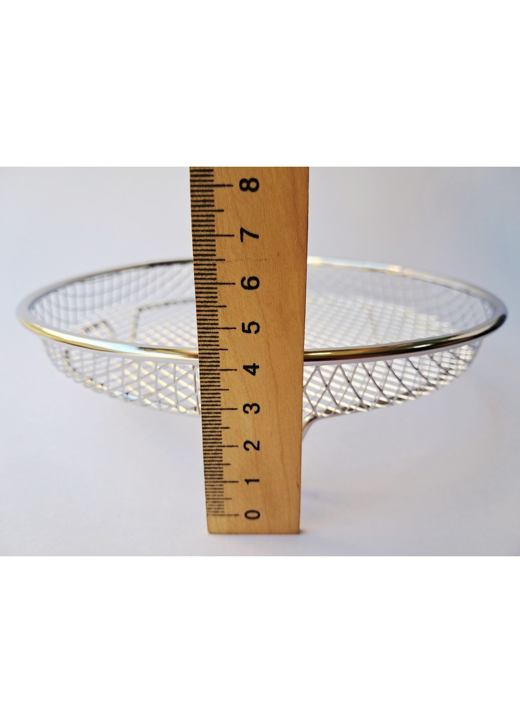 Решітка кругла з нержавіючої сталі для аерогрилю мультипечі духовки 1 шт SAN-9312 No Brand (335392126)