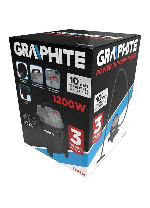 Професійний пилосос 59G614 Graphite (328569915)