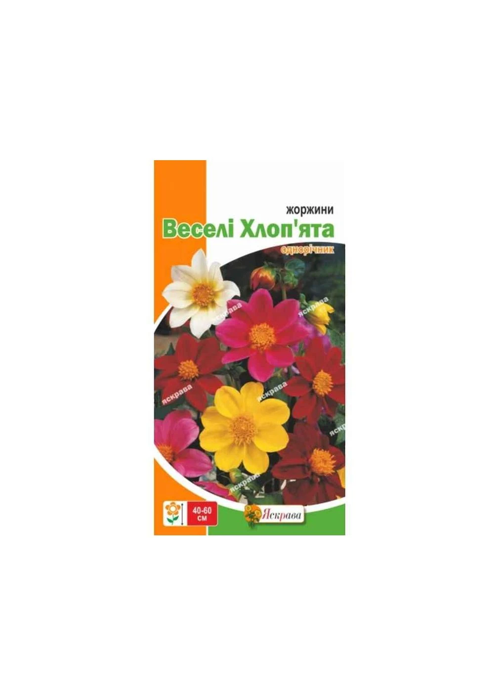Жоржина Веселi Хлопята суміш (20 пачок) 0,3г ТМ ЯСКРАВА No Brand (387533204)
