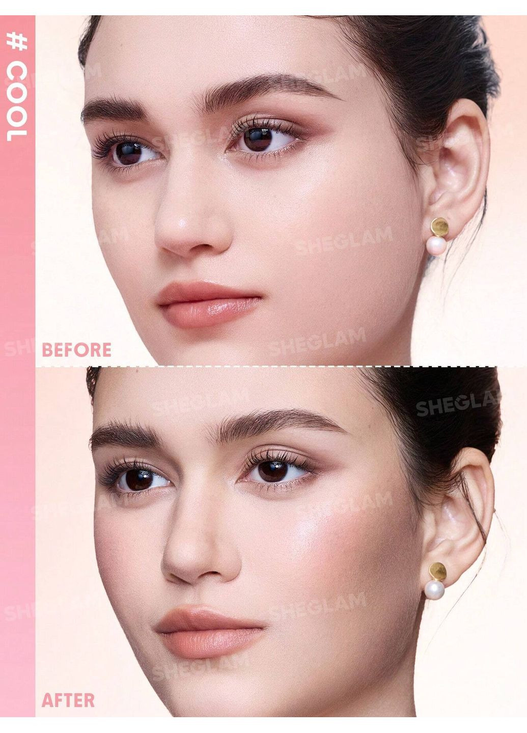 Хайлайтер і контур Hypersculpt Highlight & Contour Palette, Cool, 10 г Sheglam (363295432)