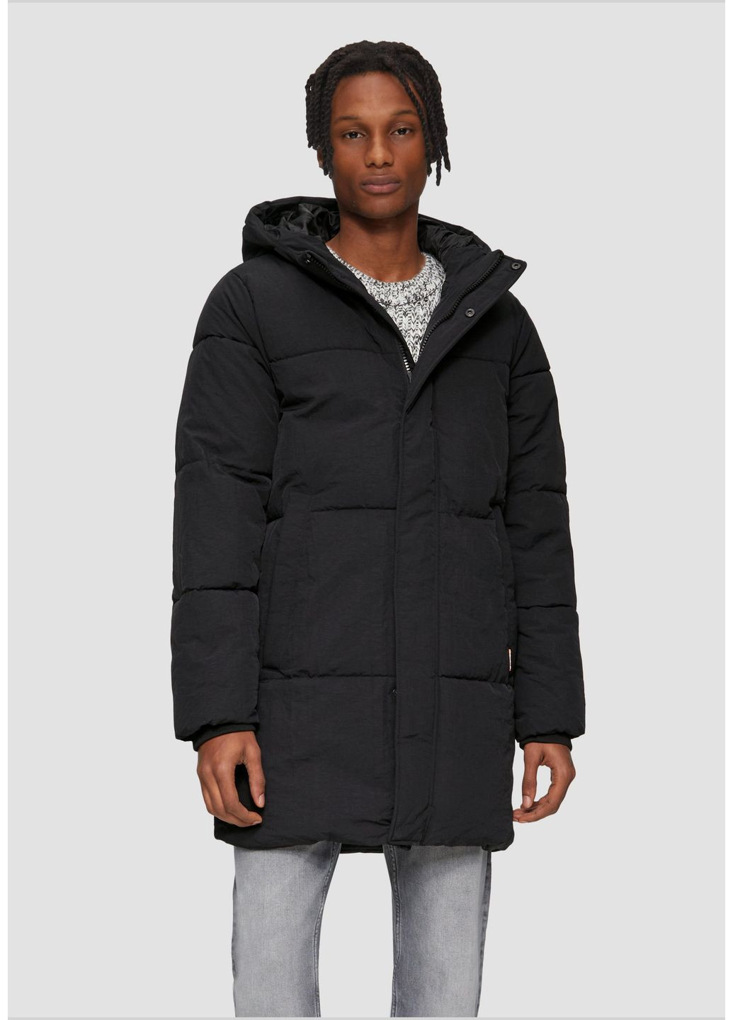 Черная демисезонная куртка S.Oliver