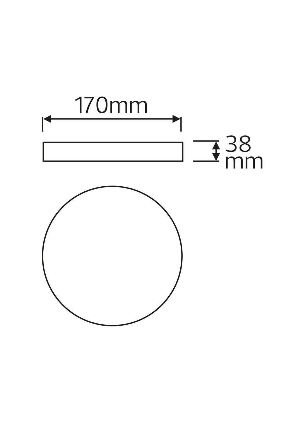 Светильник накладной "SOFIA-24" 24W 6400K Horoz Electric (346087417)