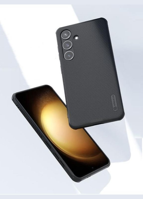 Чехол бампер Super Frosted Shield Pro для Samsung Galaxy S24 Black Nillkin (324234866)