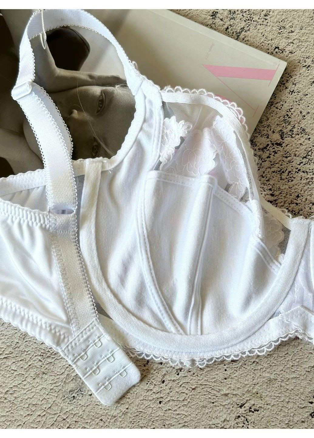 Белый бюстгальтер белый Lanny Mode