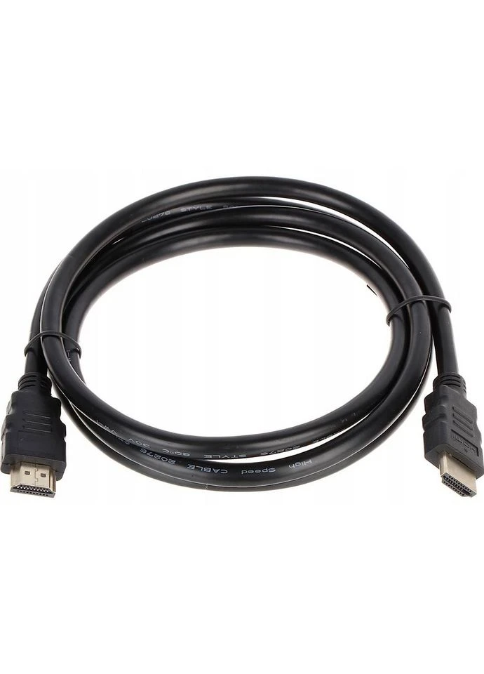 Кабель HDMI to HDMI 1.0m v1.4 OD-7.5mm Black (YT-HDMI(M)/(M)HS-1m) Merlion (323114764)
