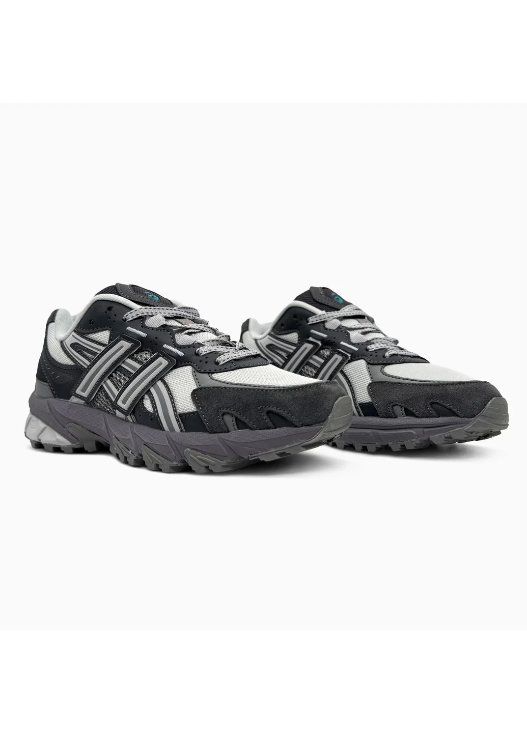 Черные демисезонные кроссовки мужские asics gel-sonoma tr62 black/cement grey асикс гель сонома черные No Brand
