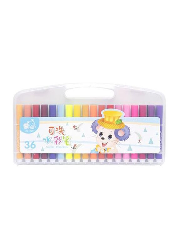 Набір фломастерів "Water color pen" 229-36(Blue) 36 кольорів Bambi (366735334)