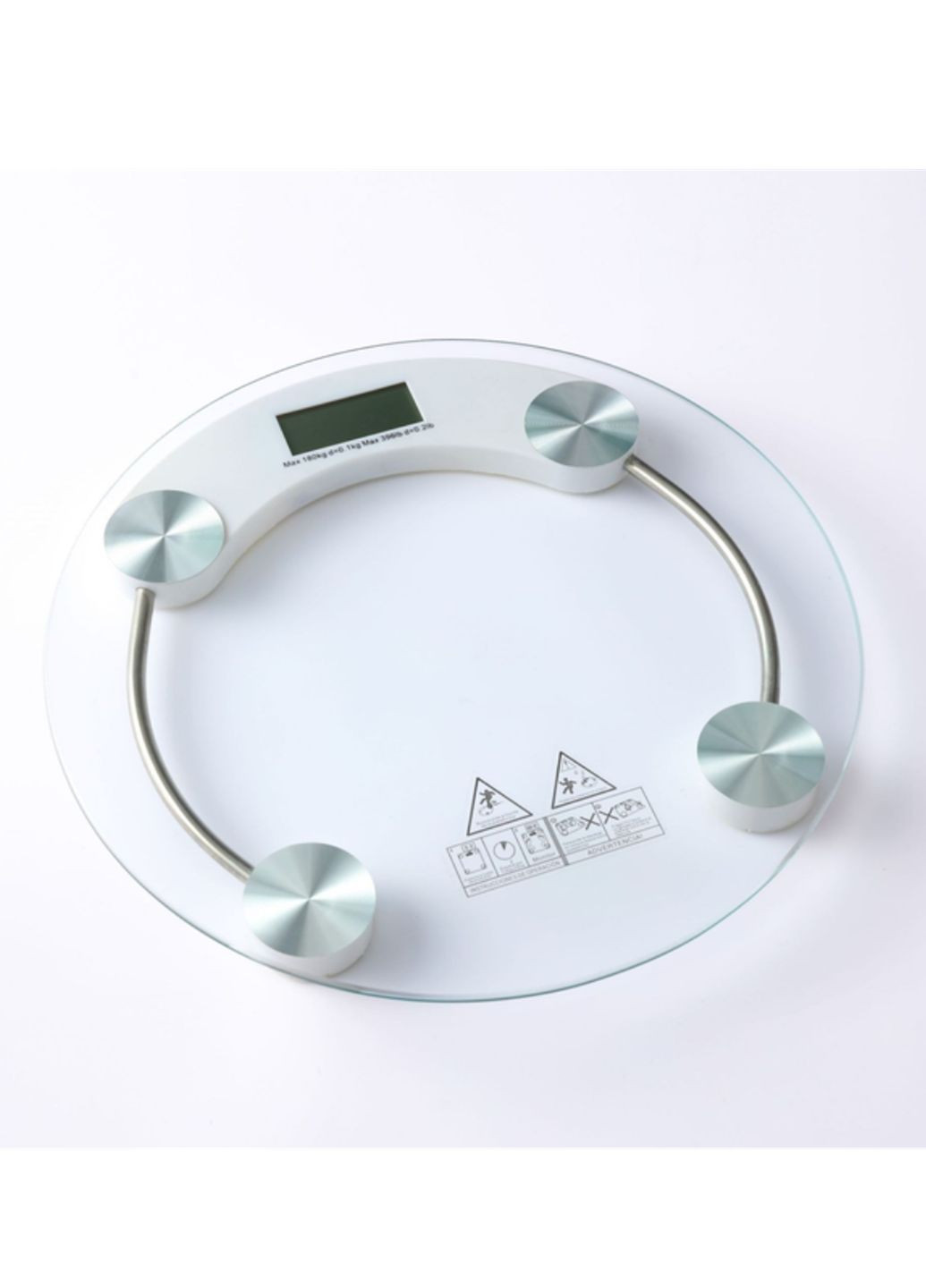 Электронные напольные весы MS-2003 прозрачные стеклянные с цифровым экраном до 150 кг VTech (329182211)