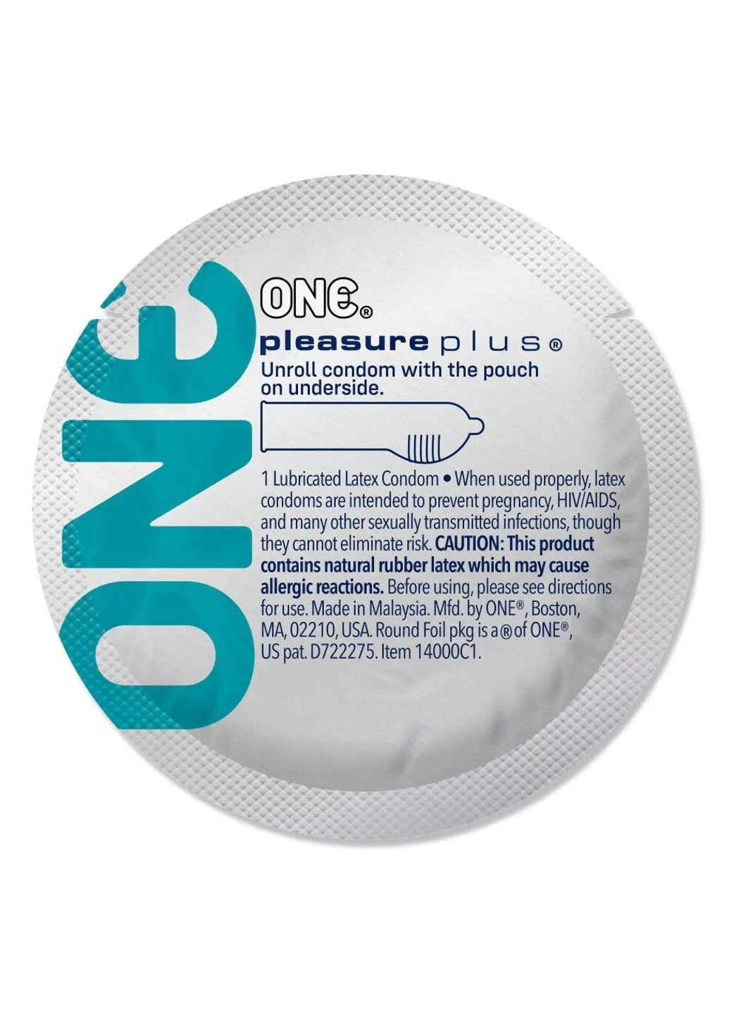 Набір презервативів Pleasure Plus 100 шт, мегапак тюб One (315348032)