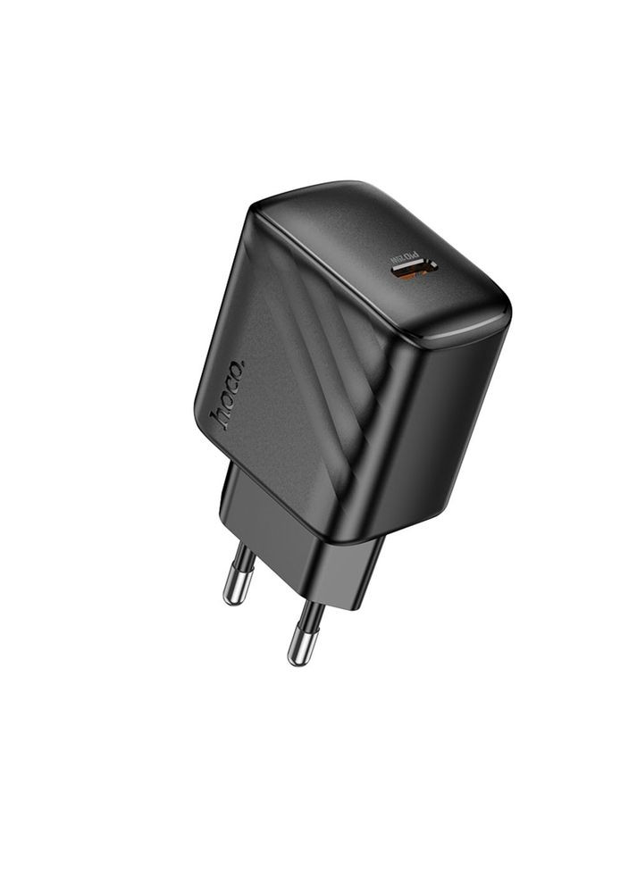 Сетевое зарядное устройство CS24A 25W (1C) charger (EU) Black Hoco (325219214)