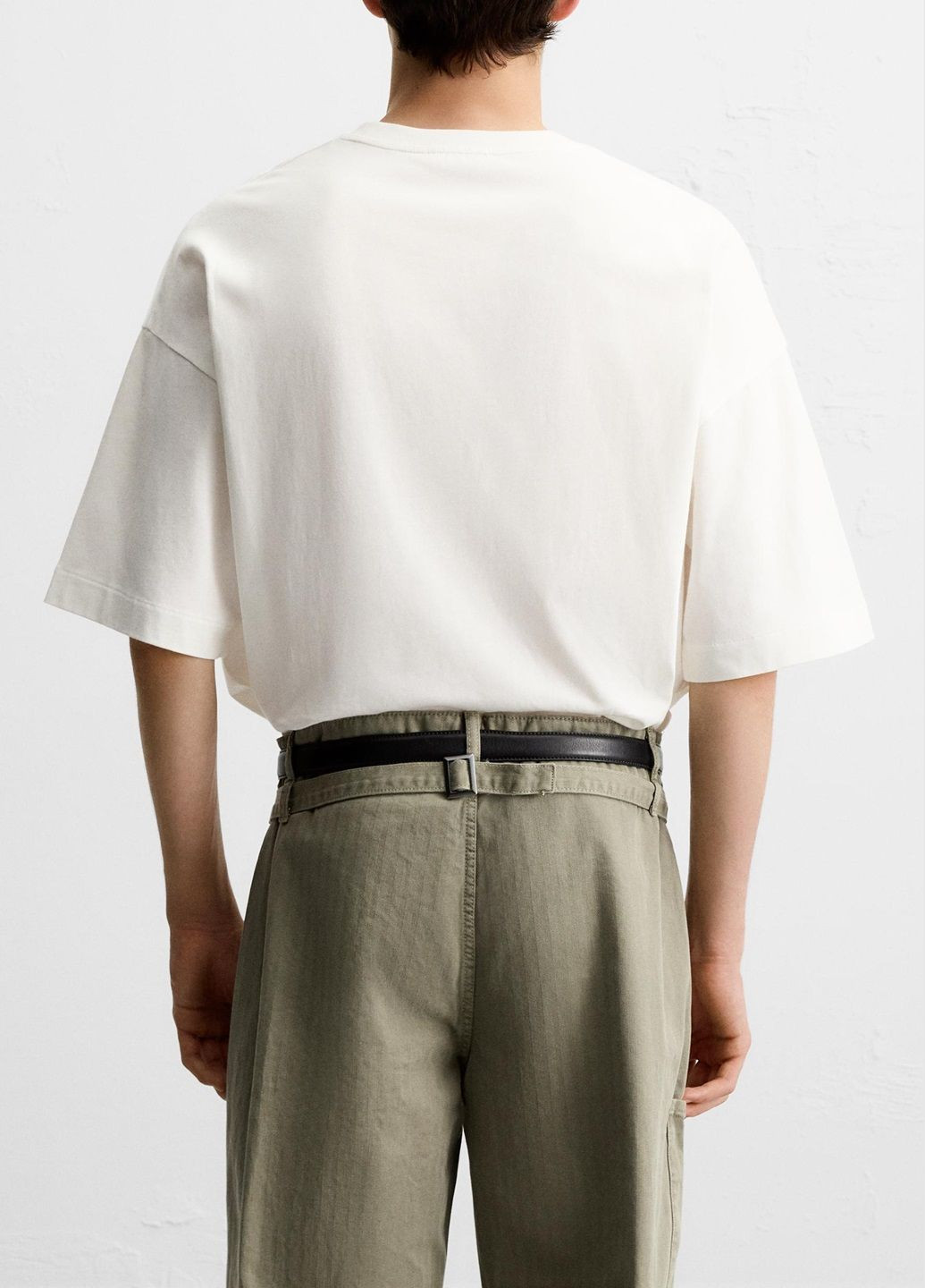 Белая футболка Zara