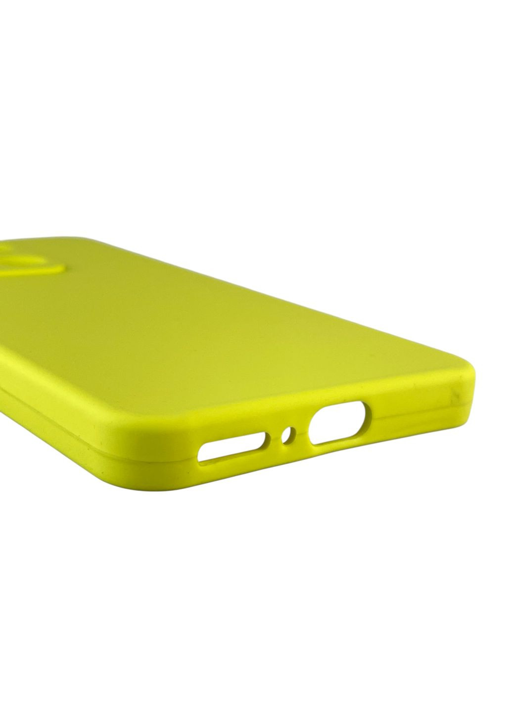 Чехол для Redmi Note 13 4G силиконовый с микрофиброй нескользящий на сяоми редми нот 13 4г желтый Xiaomi (366387582)