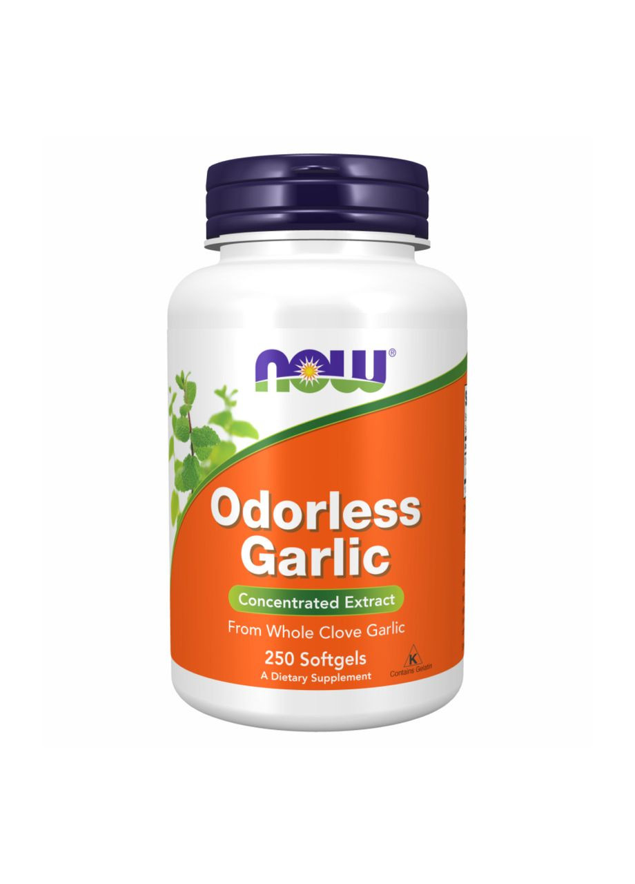 Odorless Garlic Orig - 250 sgels Now Foods (369399921)