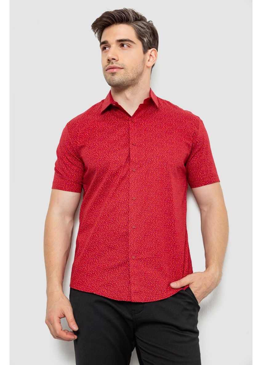 Бордовая рубашка Ager