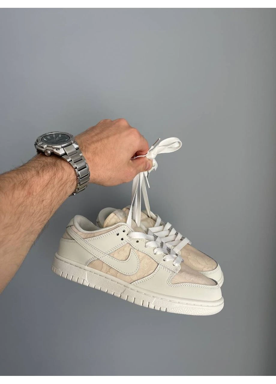 Кросівки жіночі Nike SB Dunk Low WMNS Lace Pack - Regal Beige | Найк СБ Данк низькі бежеві No Brand бежеві демісезони (380966367)
