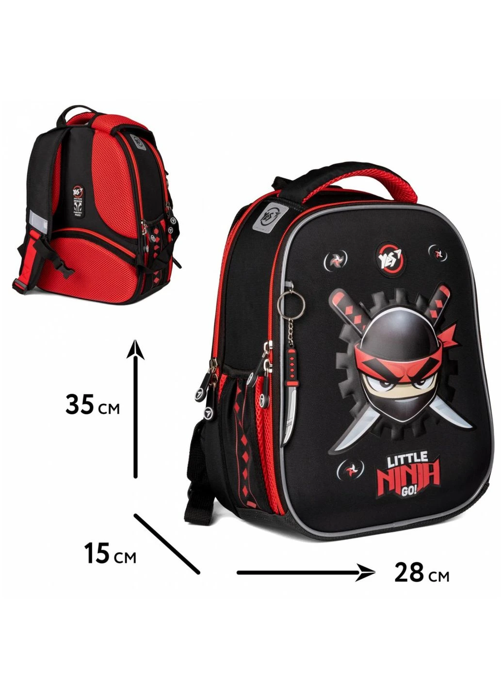 Рюкзак каркасный H-100 Ninja Yes (296663742)