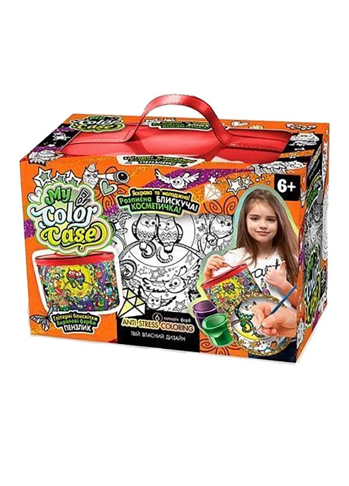 Комплект для творчества "My Color Case" COC 01 01 05U УКР Совы на ветке Danko Toys (364126895)