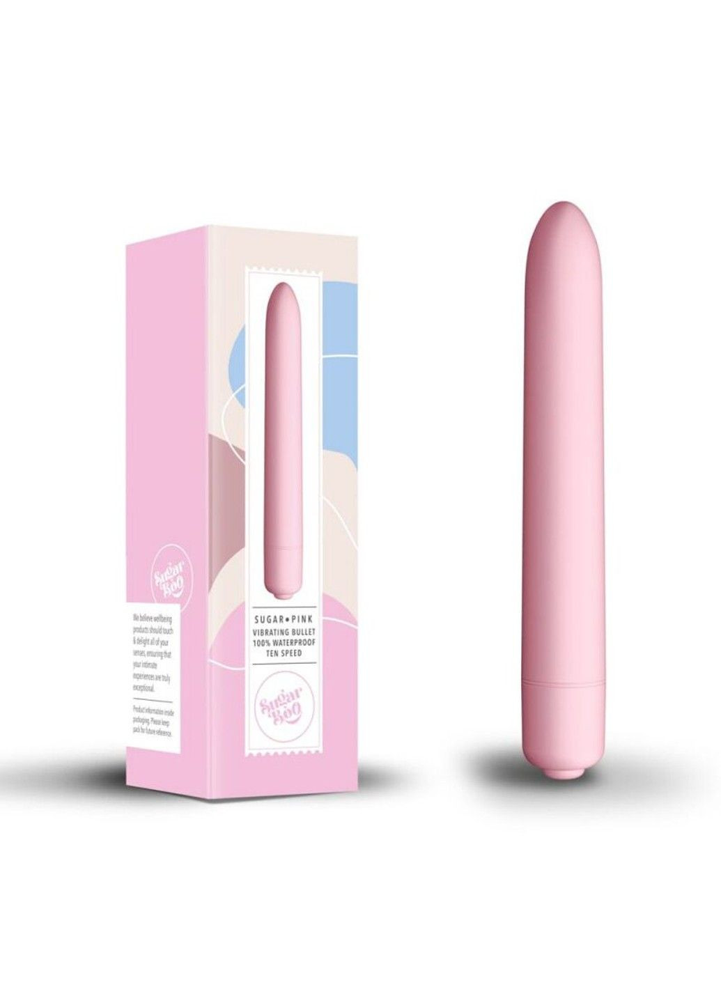 Мінівібратор Sugar Pink, 10 рівнів інтенсивності SugarBoo (315497763)