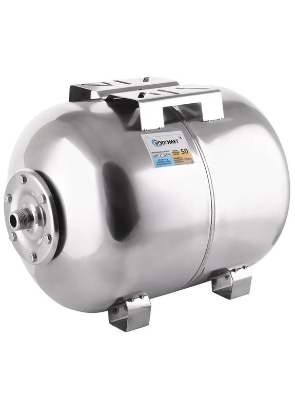 Горизонт гидроаккумулятор. 50л (корпус-нерж.сталь) (VO0027) VODOMET (321213694)