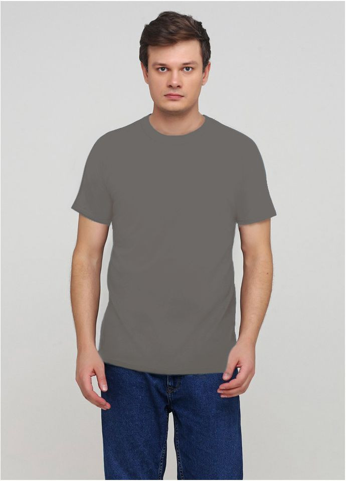 Сіра футболка чоловіча сіра Malta