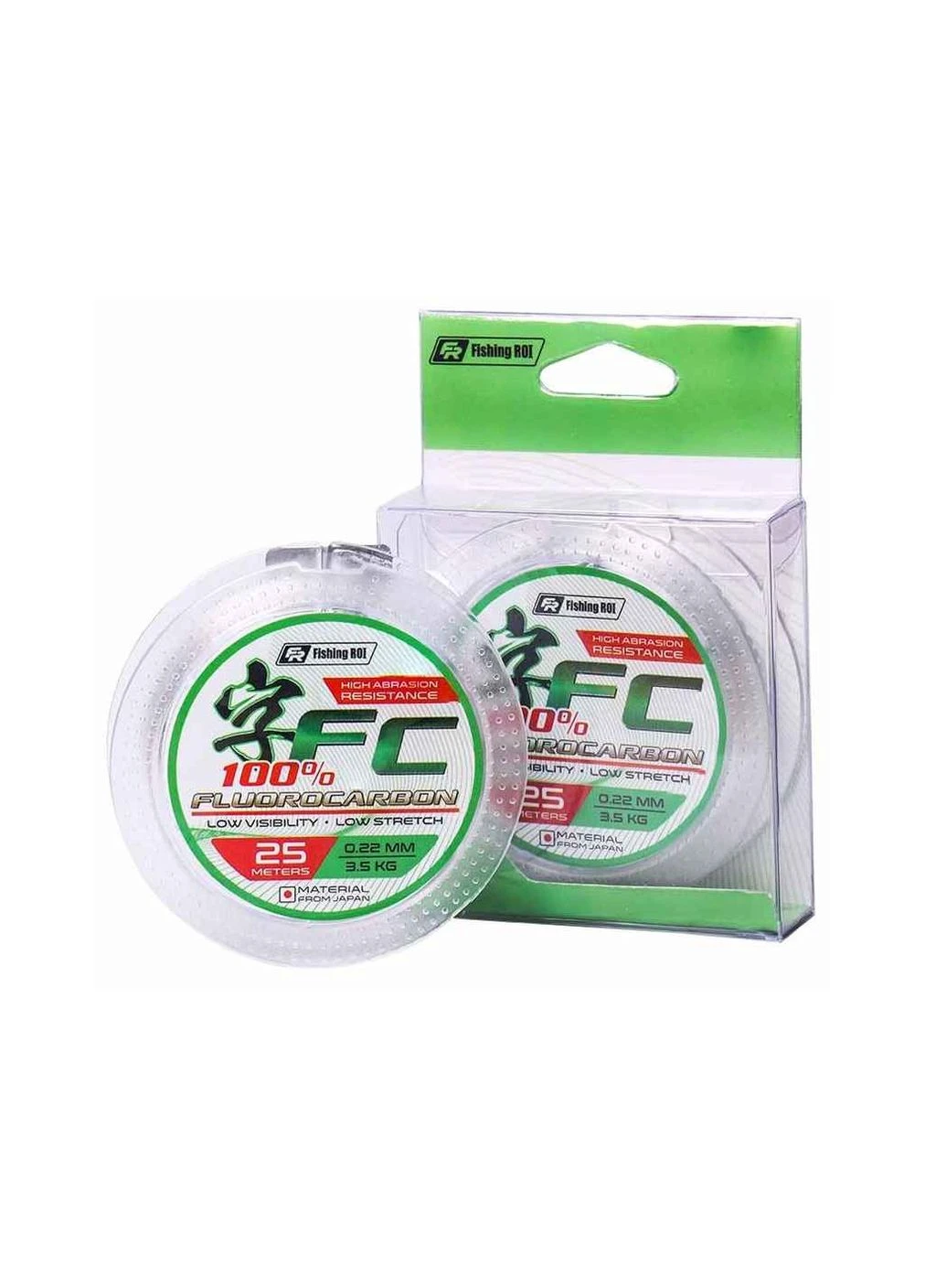 Флюракарбон FC 100% 0,30мм 6,2кг 25м 721-21-030 ТМ FISHING ROI No Brand (387325844)