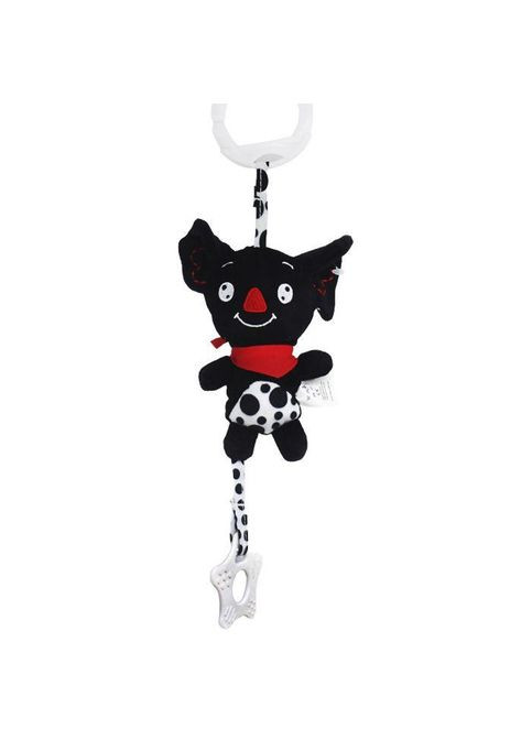 Мягкая погремушка подвеска с колокольчиком "Коала" (черная) (202209212) MIC (362426383)