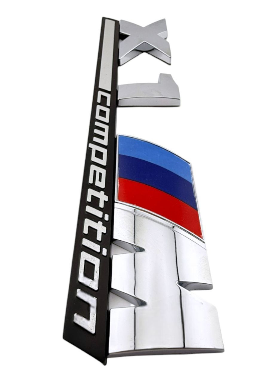 Эмблема BMW X1M Competition хром OEM (354698623)