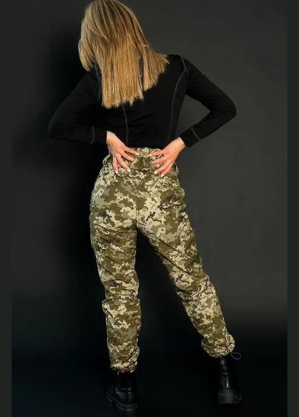 Жіночі тактичні штани Softshell на флісі Melgo (305069570)