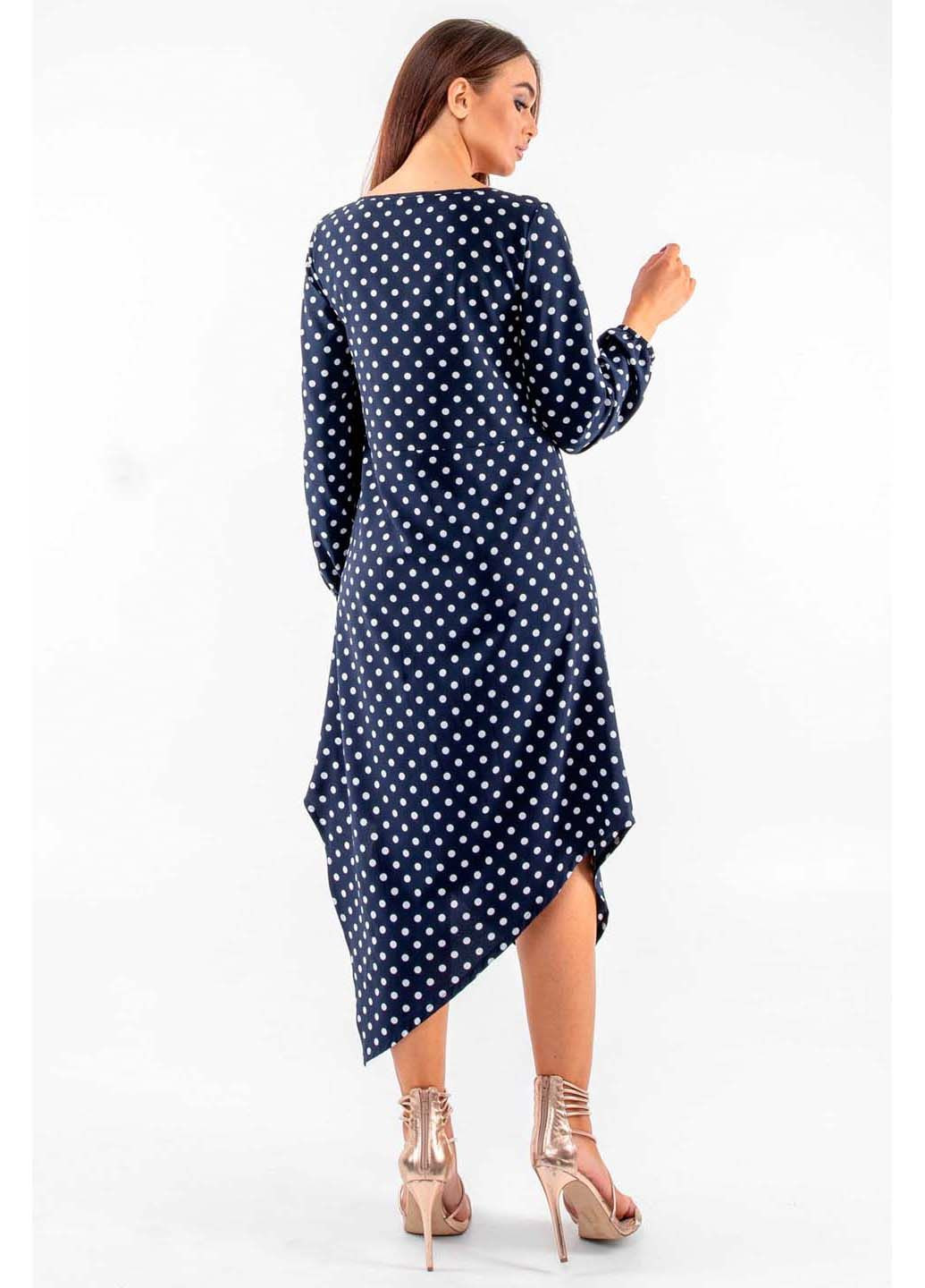 Темно-синее платье Ри Мари